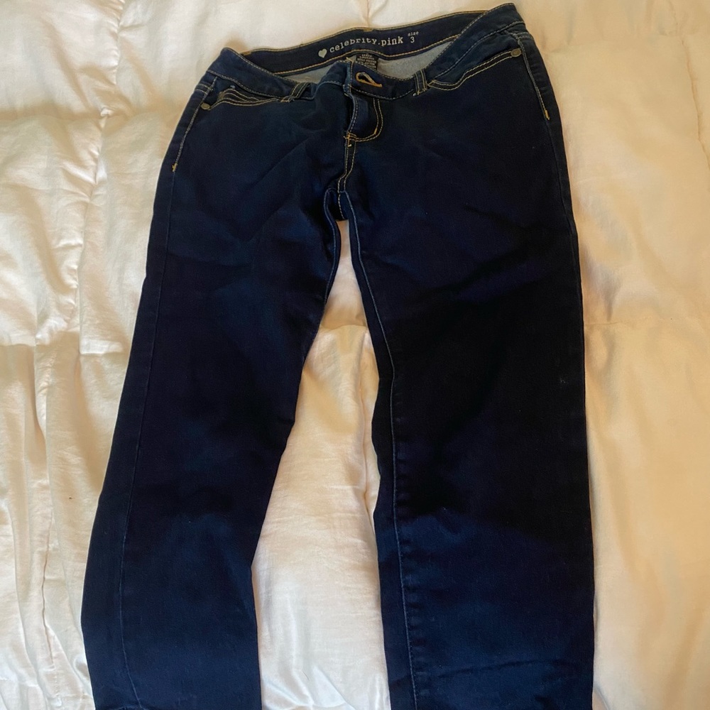 Navy Blue Kids Capris